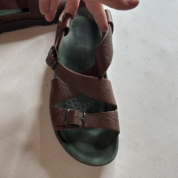 Mephisto Mobils Nadek Dark Brown Sandals Size 47 Men’s Size 12 USED CONDITION main image 4